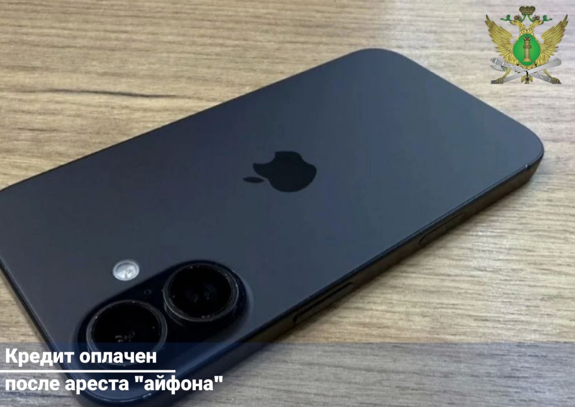 Жительница Тамбовской области после ареста iPhone погасила долг по кредиту