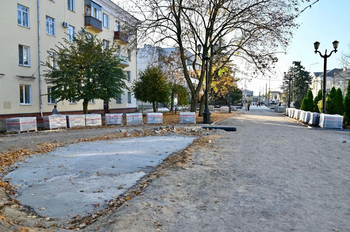 В сквере на улице Октябрьской в Тамбове появятся два новых фонтана