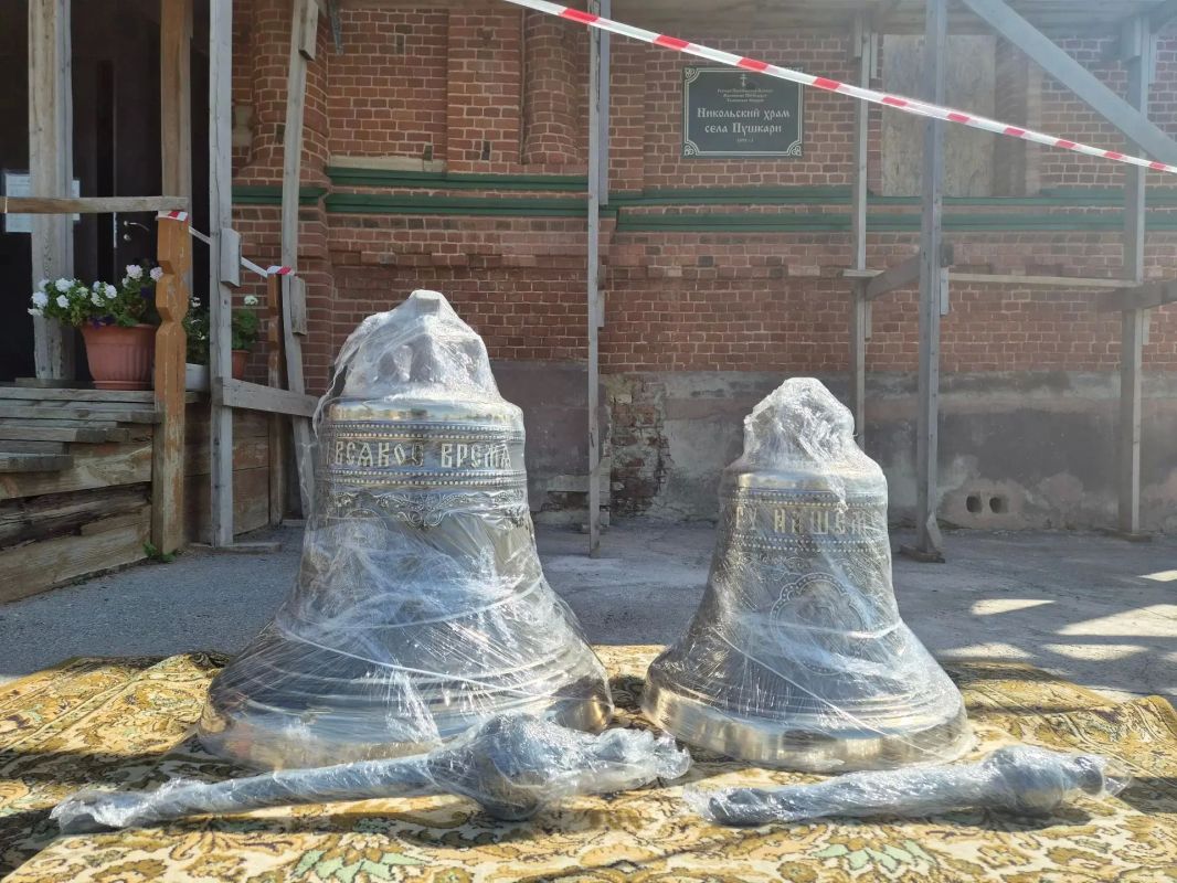 Тысяча «квадратов» кладки и 40 тонн битого кирпича – возрожден облик храма под Тамбовом Тысяча «квадратов» кладки и 40 тонн битого кирпича – возрожден облик храма под Тамбовом