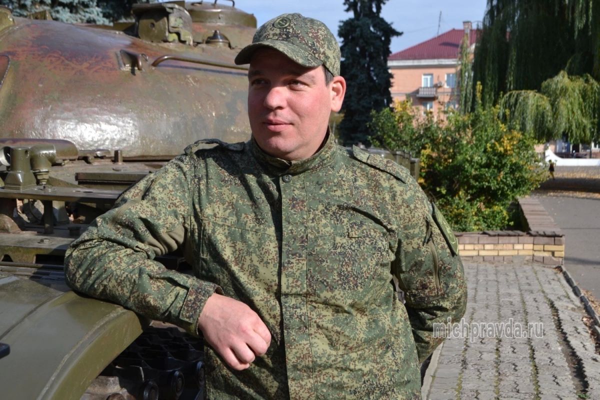Мичуринец с позывным «Бакс» проходит подготовку в БАРС «Тамбов» Мичуринец с позывным «Бакс» проходит подготовку в БАРС «Тамбов»