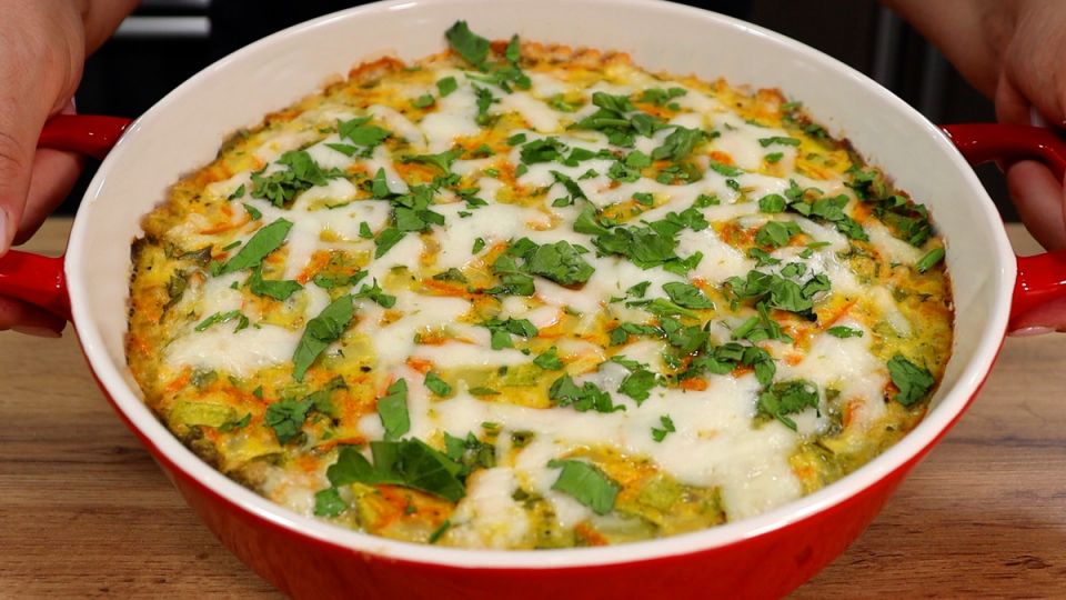 Кабачковая запеканка: просто, быстро и вкусно