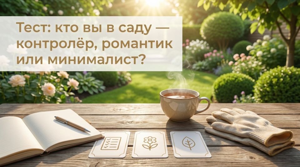 Какой вы в саду — контролёр, романтик или минималист