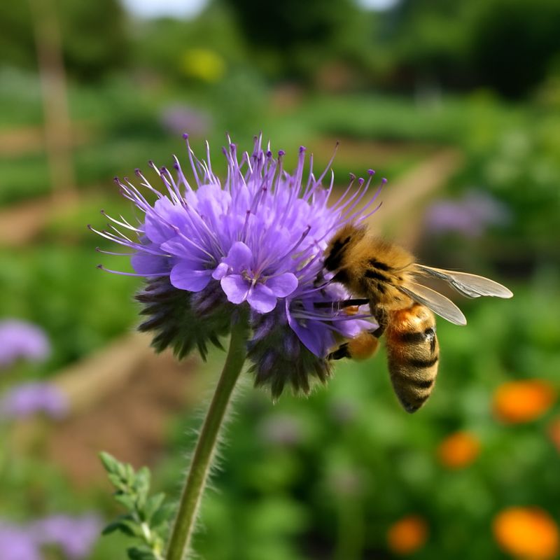 Растения, которые привлекают пчёл в ваш огород